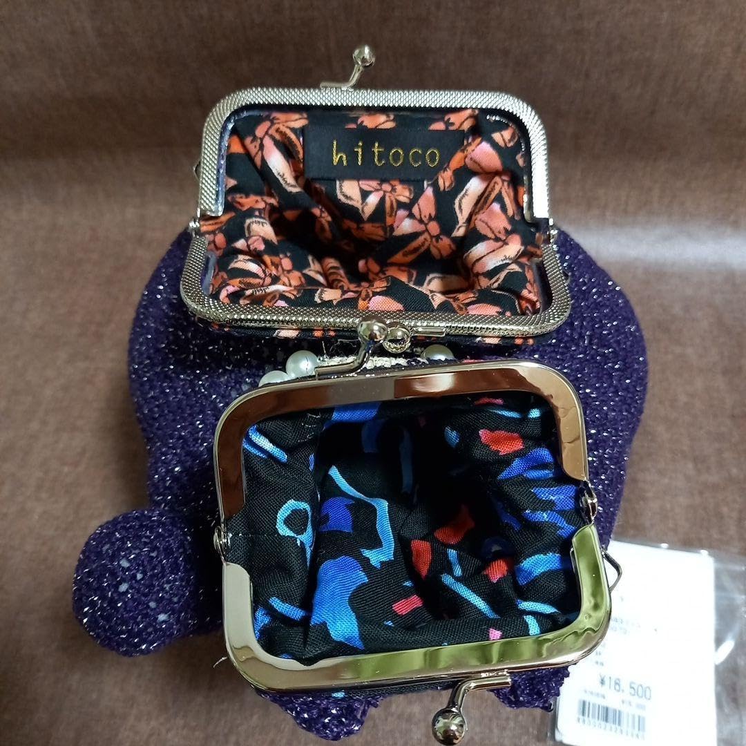 アッシュペーフランス hitoco がま口 猫 作家 ハンドメイド